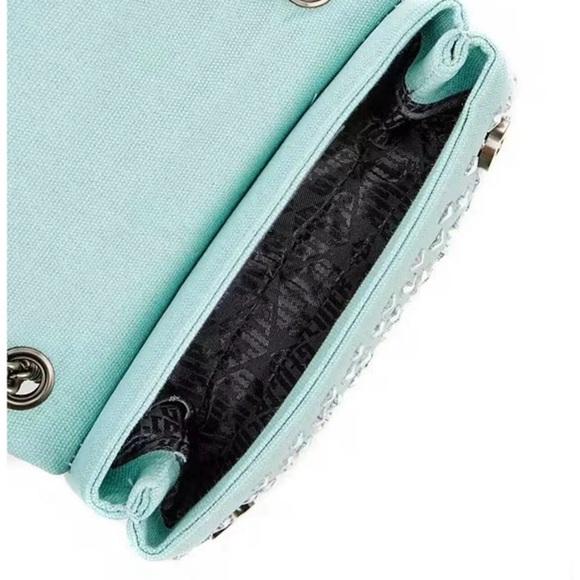 Kurt Geiger London Mini Kensington Crystal Butterfly Fabric. - Picture 3 of 9